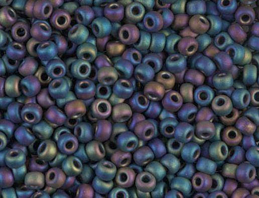 

Японський бісер Miyuki Круглий 8/0 0401FR Matted Multi Iris