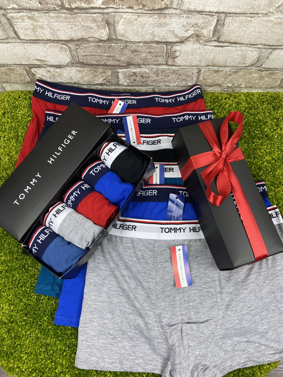 

Набор мужских трусов Tommy Hilfiger 5шт, Разные цвета
