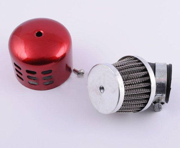

Фильтр воздушный нулевого сопротивления Ø35mm 45* колокол (красный)