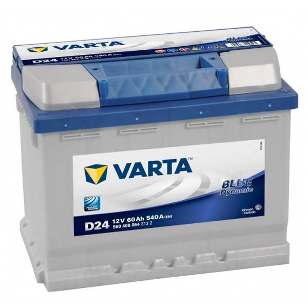 

Аккумулятор автомобильный Varta 6СТ-60 BLUE dynamic (D24)