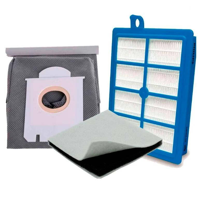 

Комплект фильтров и мешок для пылесоса Philips FC9174