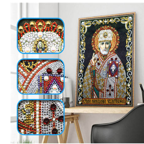

Алмазная вышивка Икона Св. Николай