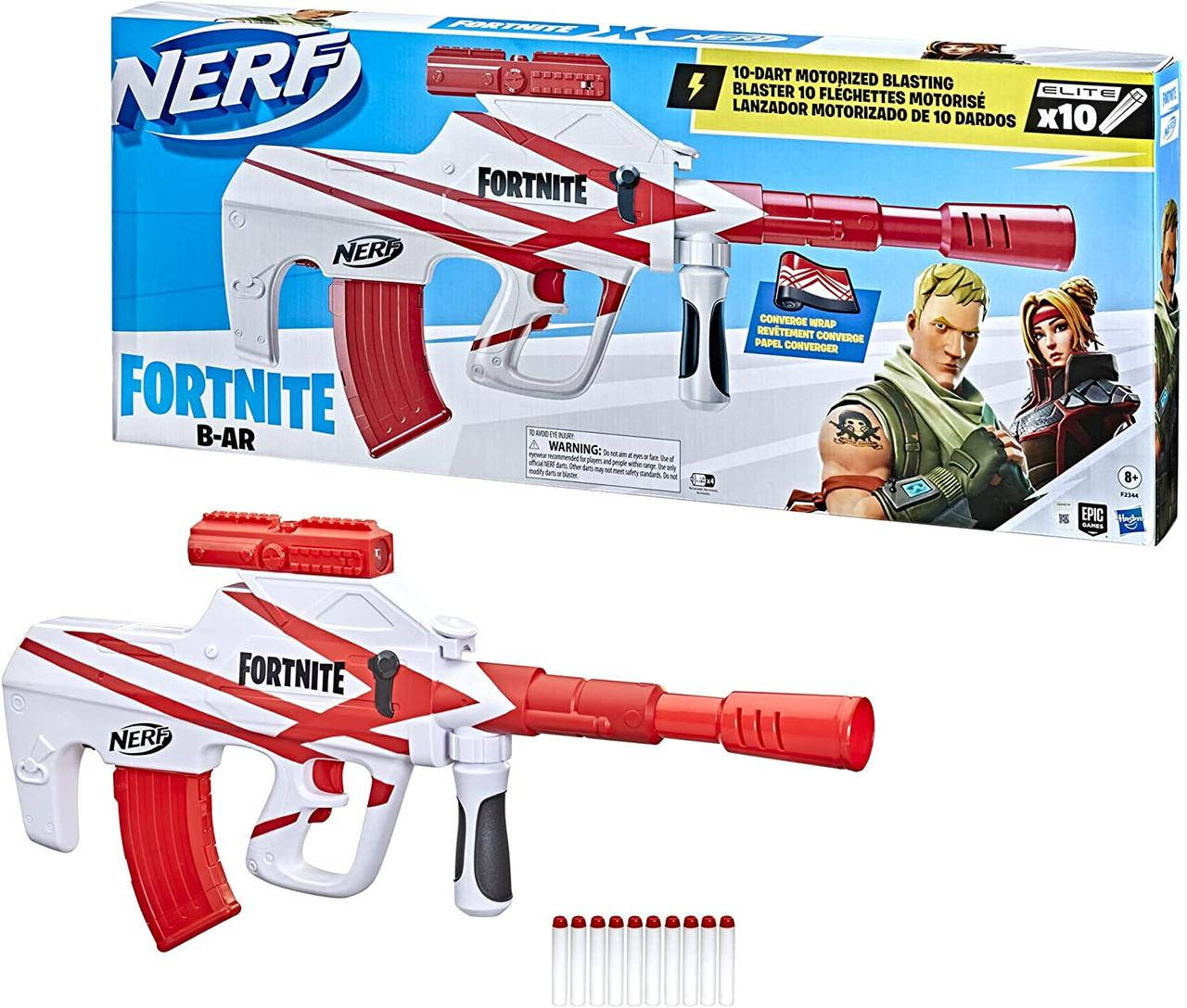 

Бластер Нерф Фортнайт B-AR Nerf Fortnite B-AR Motorized F2344