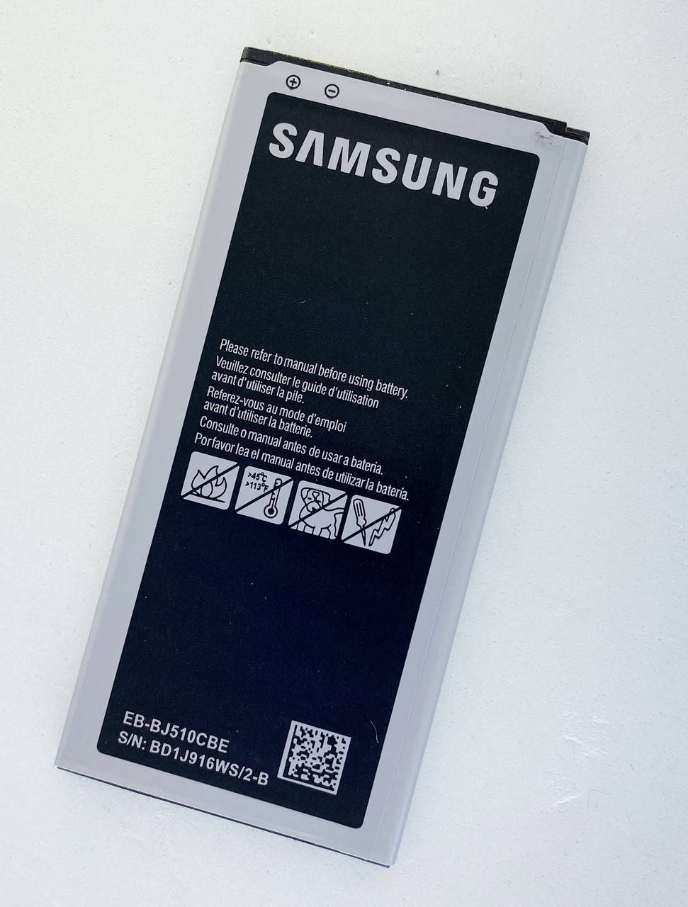 

Аккумуляторная батарея (АКБ) для Samsung EB-BJ510CBC (J510 Galaxy J5 (2016)), 3100 mAh