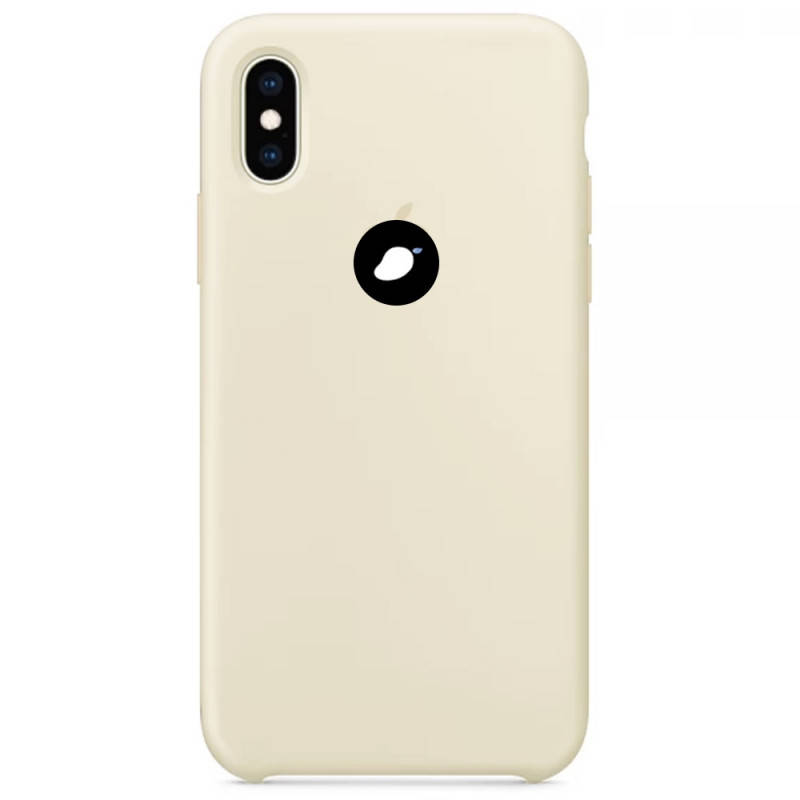

Силиконовый чехол на iPhone X / XS Antique white (10), Белый