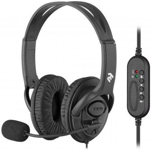 

Гарнитура 2E CH13 USB Black (2E-CH13SU), Черный