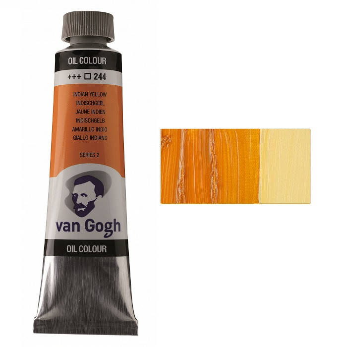 

Краска масляная Van Gogh (244) Индийский желтый, 40 мл, Royal Talens