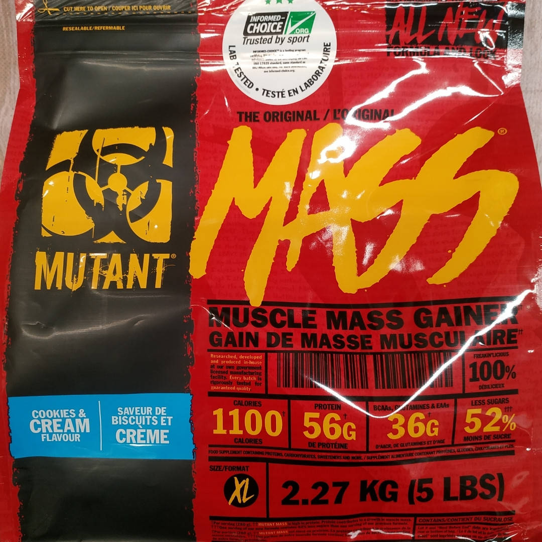 

Mutant Mass Gainer 2.27 kg гейнер мутант масс