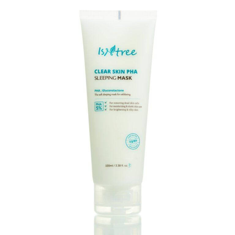 

Обновляющая ночная маска с PHA-кислотой IsNtree Clear Skin PHA Sleeping Mask