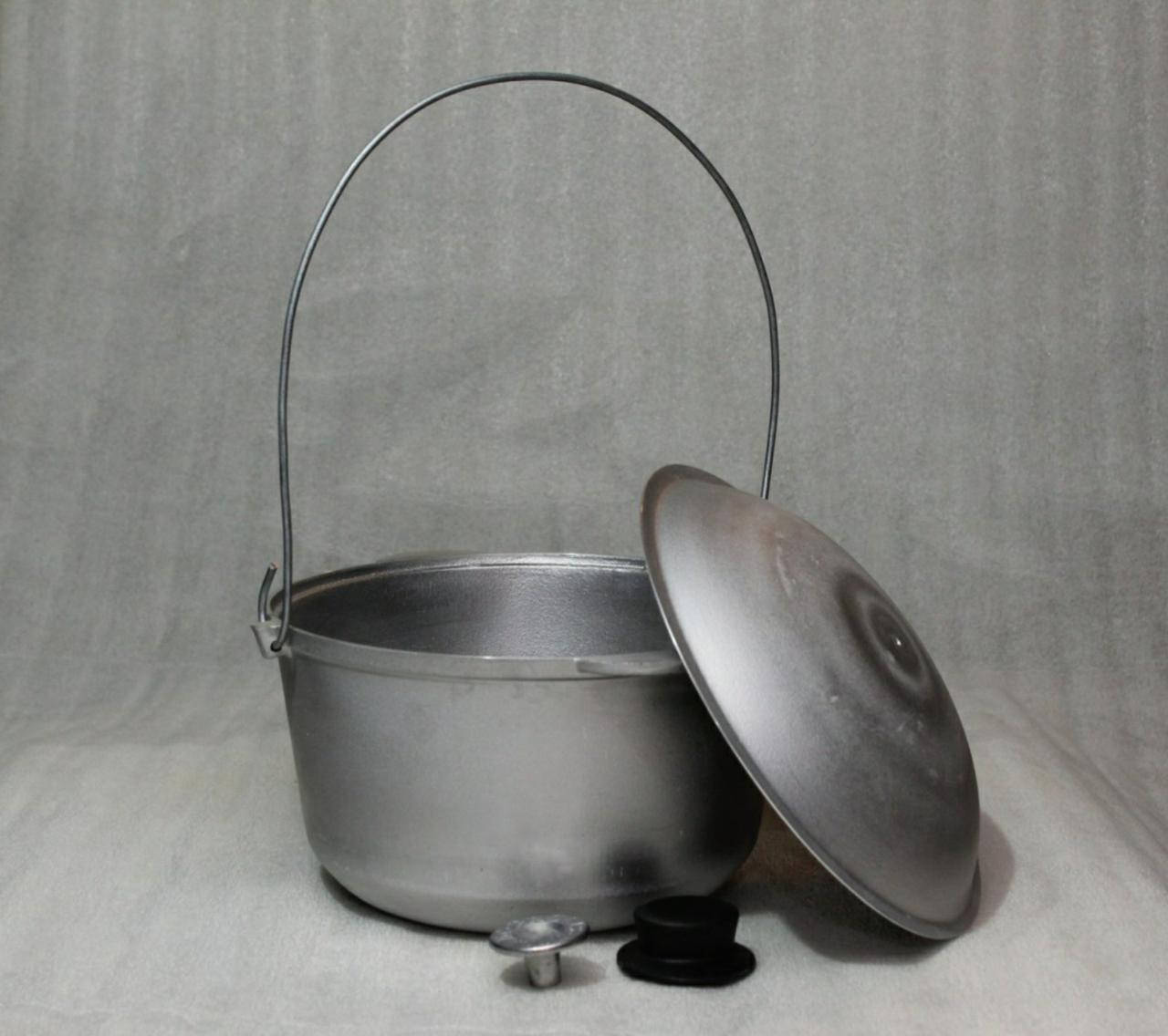 

Казан котелок алюминиевый 8 л