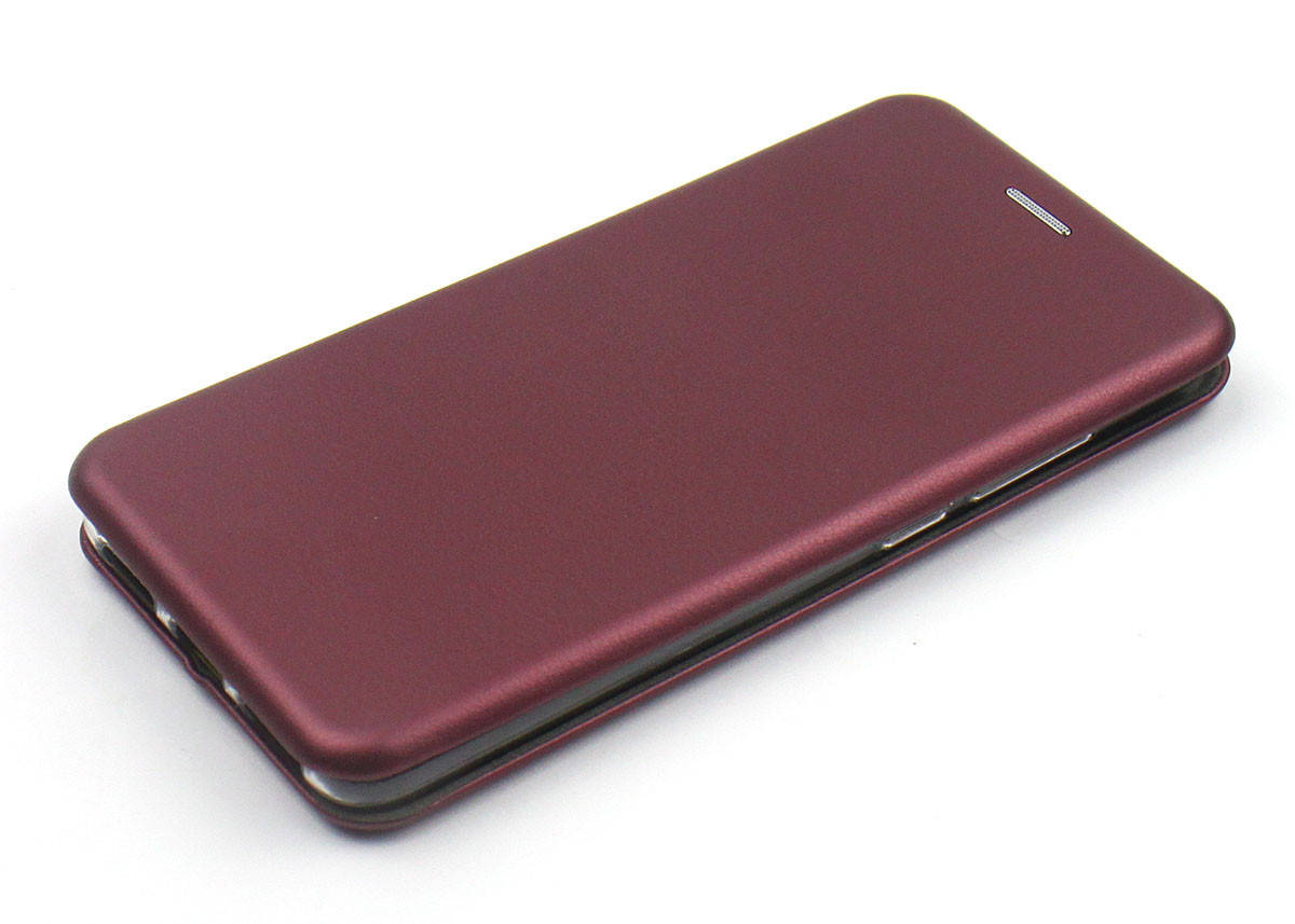 

Чехол книжка Level для Xiaomi Redmi 5 Экокожа Бордовый