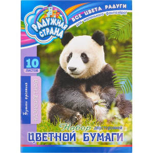 

Кольоровий папір А4 10 кольорів офсет