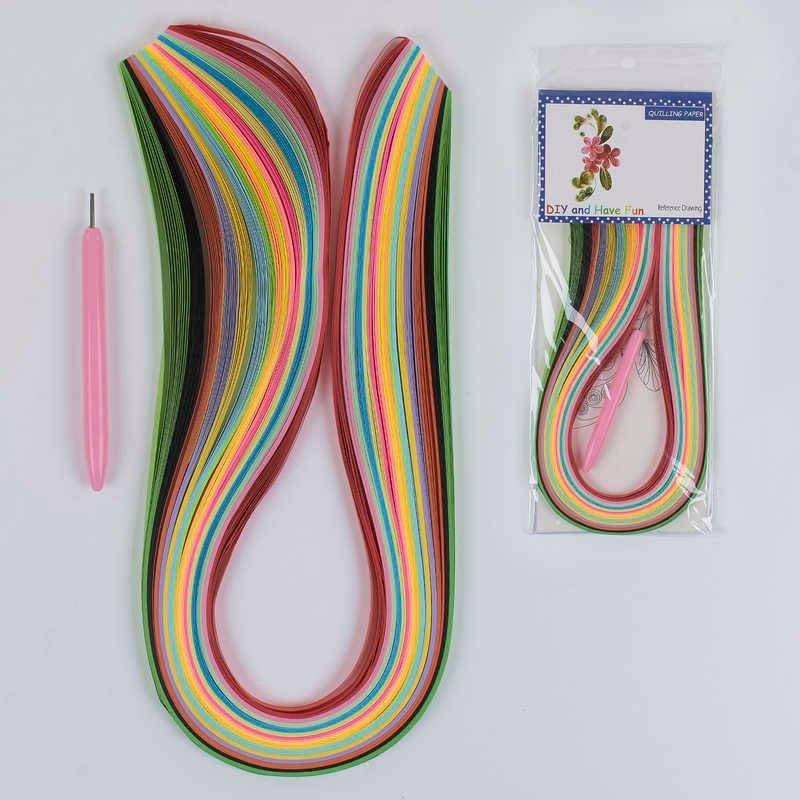 

Бумага для квиллинга С 37117 (360) ширина 5мм, длина 54см, 16 цветов, с инструментом для закручивания, в