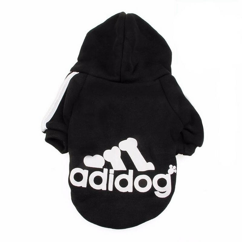 

Толстовка для кошек «Adidog», черный XL