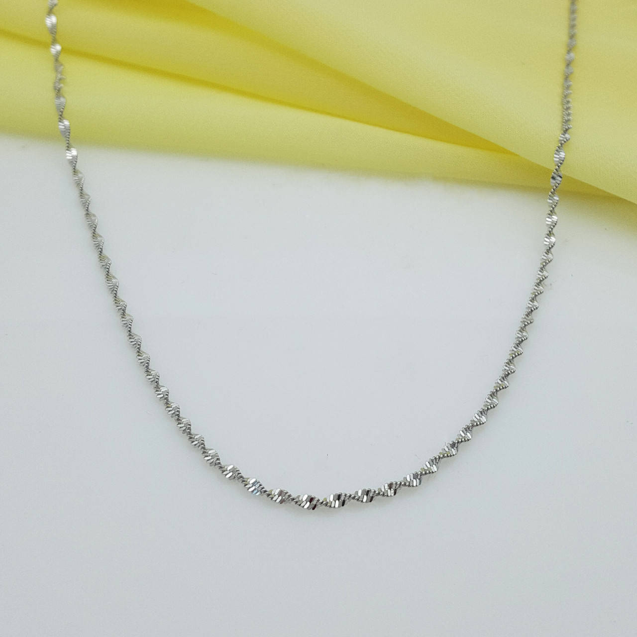 

Цепочка Спираль, р.60, медсплав Xuping