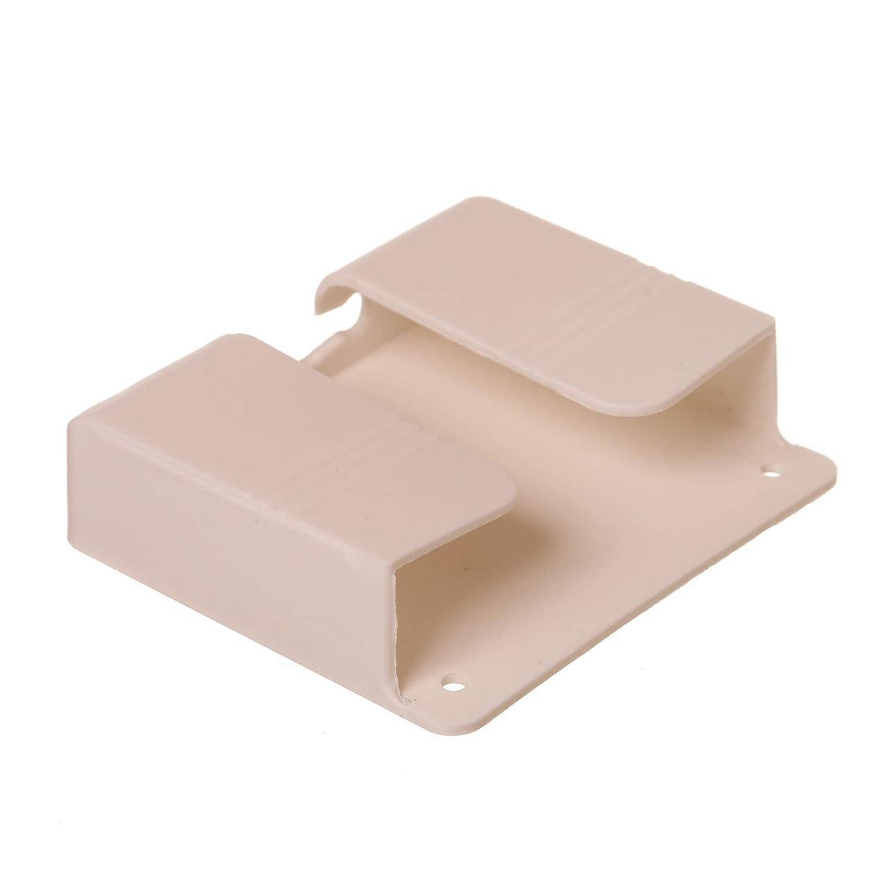 

Держатель для телефона пластиковый настенный 10 * 8,5 * 2,5 см белый