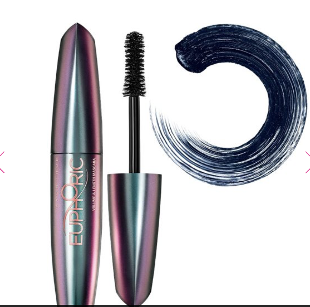 

Туш для вій Об'єм і довжина, тушь для ресниц Avon, Черный