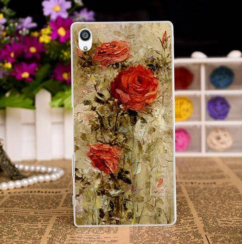 

Чехол с картинкой (силикон) для Sony Xperia XA f3111 f3112 f3115 f3116 Красные розы, Разные цвета