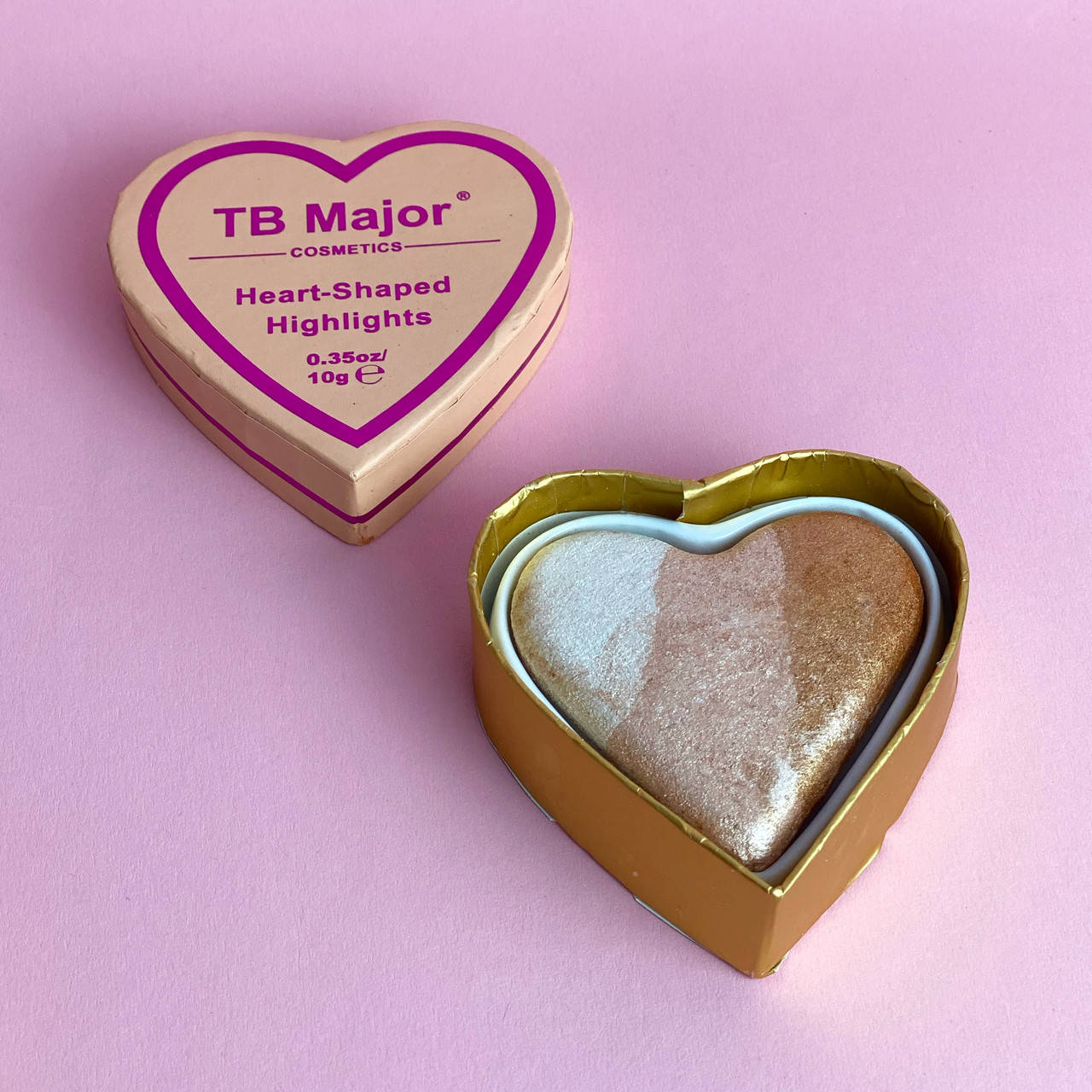 

Хайлайтер в виде сердца Major