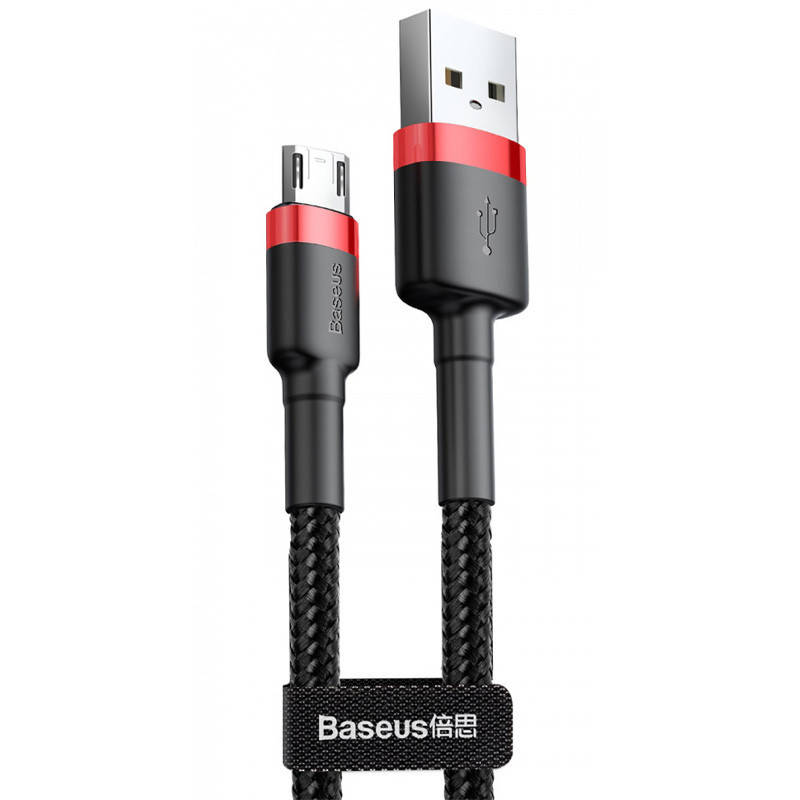 

Дата кабель Baseus Cafule MicroUSB Cable 2.4A (1m)