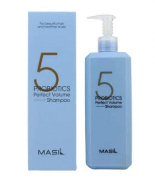 

Шампунь для об'єму волосся з пробіотиками Masil 5 Probiotics Perfect Volume Shampoo 500 мл