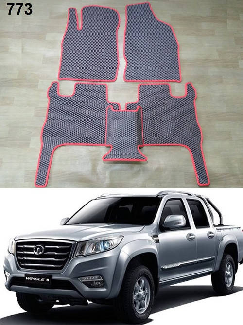 

Коврики ЕВА в салон Great Wall Wingle 6 '14-, Черный