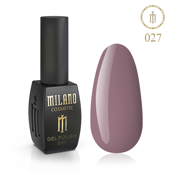 

Гель лак для ногтей Милано (Milano Cosmetic) 8 мл № 027