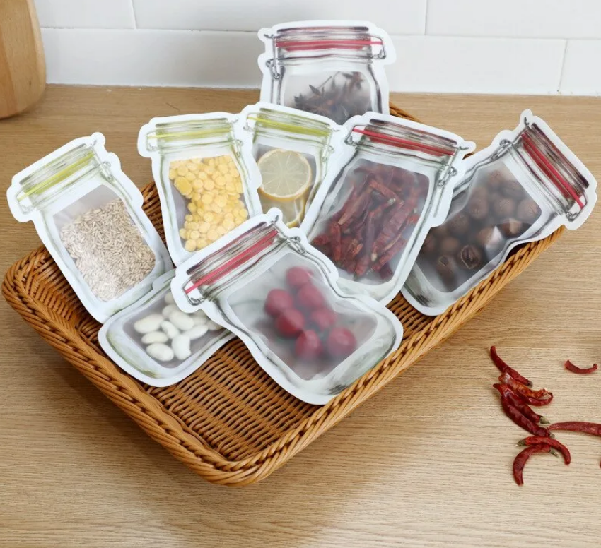 

Пакет 500 мл для хранения продуктов Ziplock 19,5*13,5 см 3 шт. Кладовка