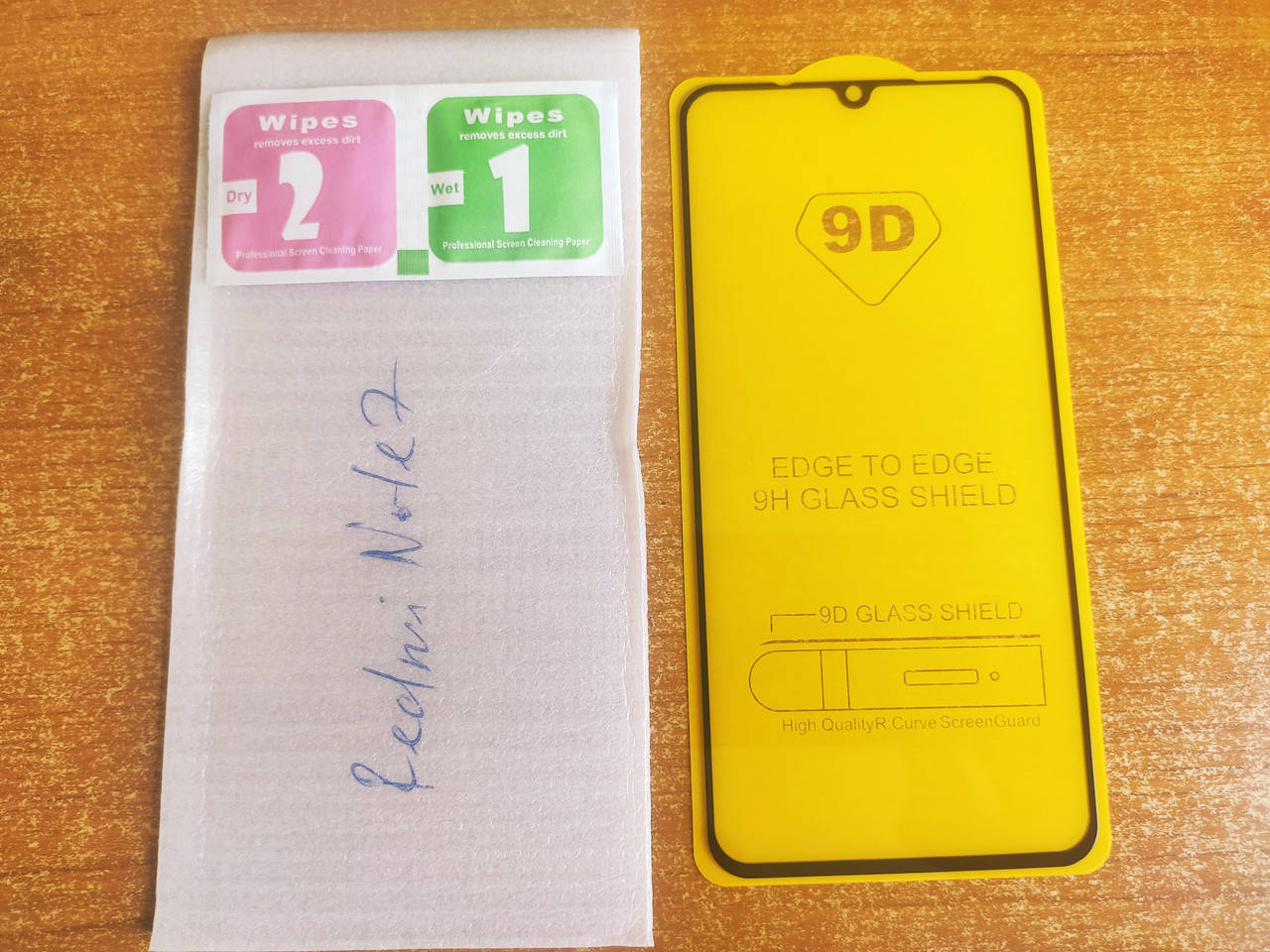 

Защитное стекло 9d для Xiaomi Redmi Note 7 (полный клей)