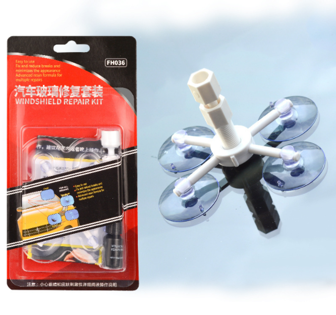 

Набор для удаления трещин и сколов на лобовом стекле СARTOON 02200