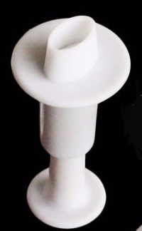 

Плунжер кондитерський для мастики, марципана, тіста "Овал" 10х5 мм