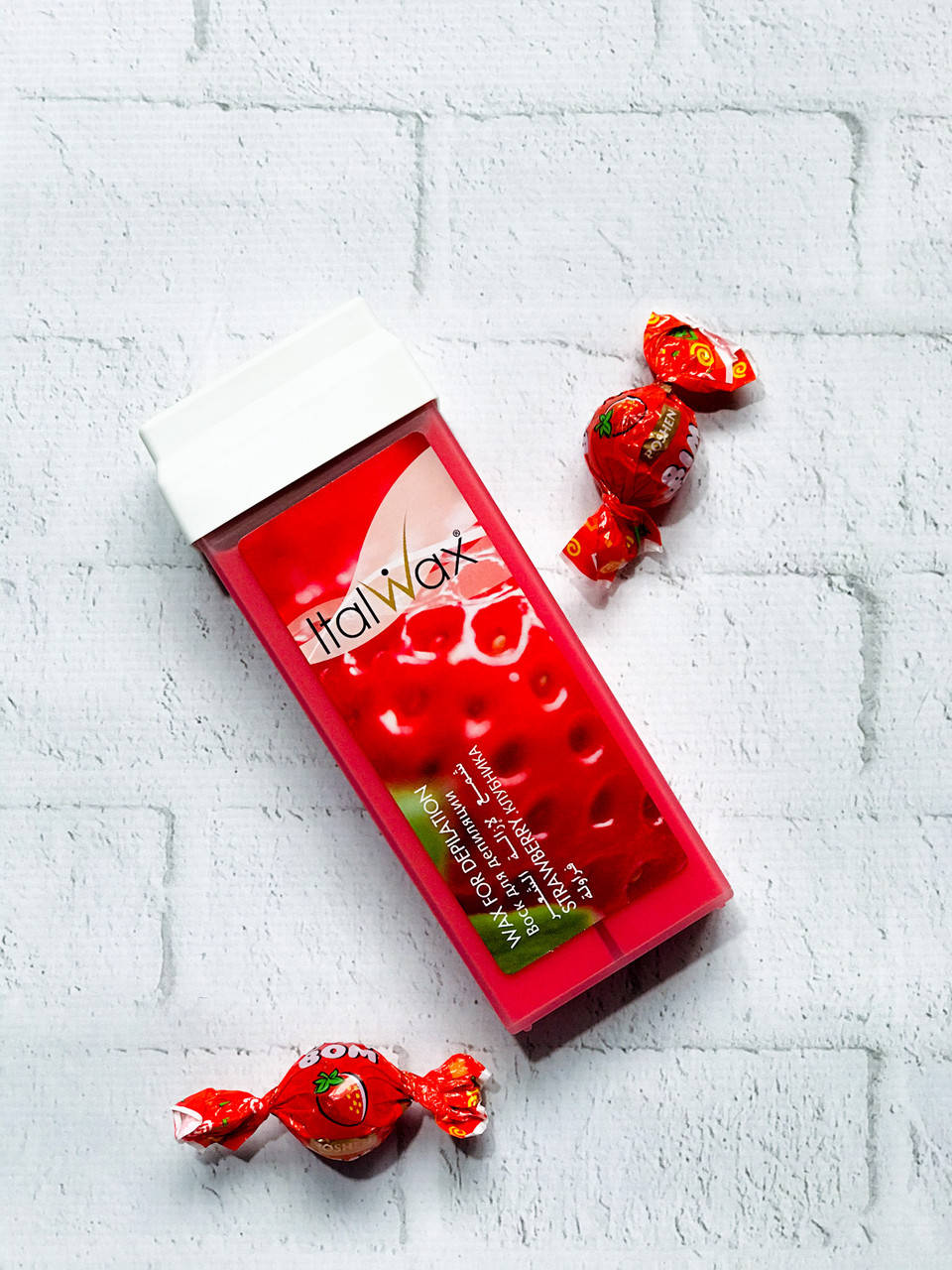 

Воск в картриджах кассетах клубника ItalWax