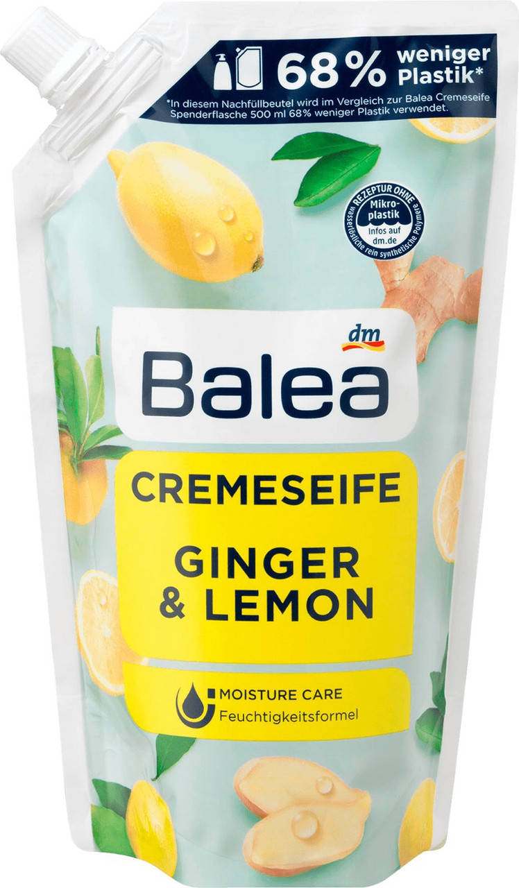 

43 грн ЖИДКОЕ МЫЛО ИМБИРНЫЙ И ЛИМОННЫЙ ЗАПАСКА BALEA, 500 ML. (ГЕРМАНИЯ)