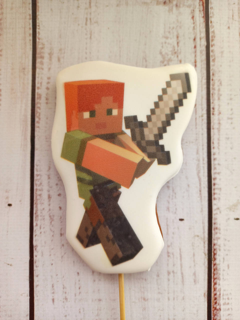 

Имбирно-медовые пряники, пряники в торт, съедобные фигурки майнкрафт