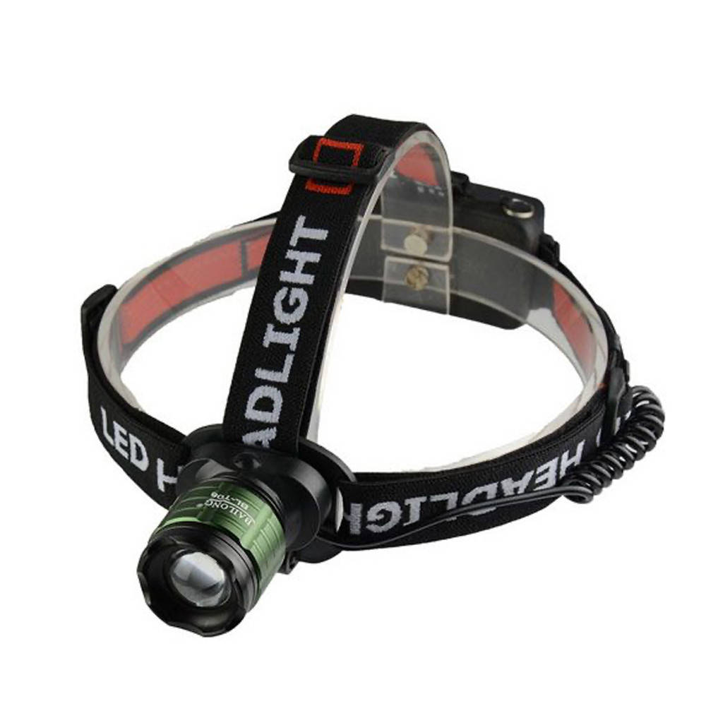 

Мощный налобный фонарь Bailong BL-T08-T6 / Фонарик на голову аккумуляторный