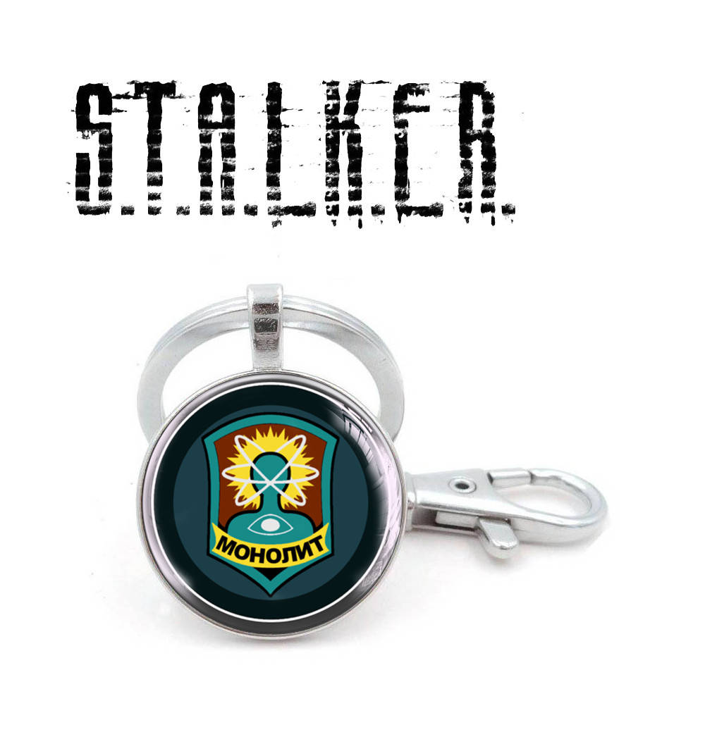 

Брелок Сталкер эмблема Монолита / S.T.A.L.K.E.R.