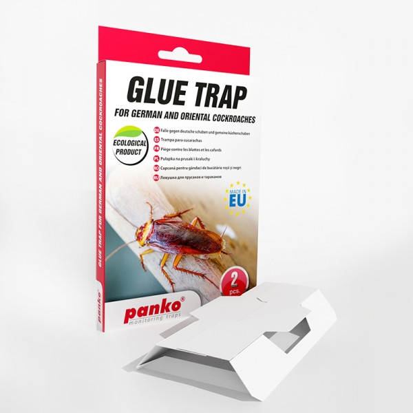 

Клеевая ловушка для тараканов с таблеткой-приманкой Panko glue trap