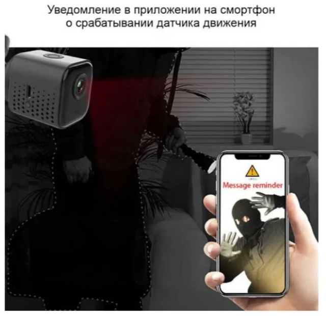 

Мини wifi IP камера Wsdcam A11 удаленного доступа P2P датчик движения