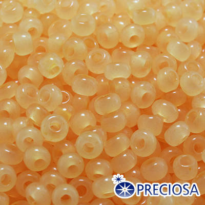 

Бисер Preciosa 10/0 цв. 02182, Алебастр Цветной DA, Желтый, Круглый