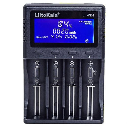 

Профессиональное Зарядное устройство Liitokala Lii PD4