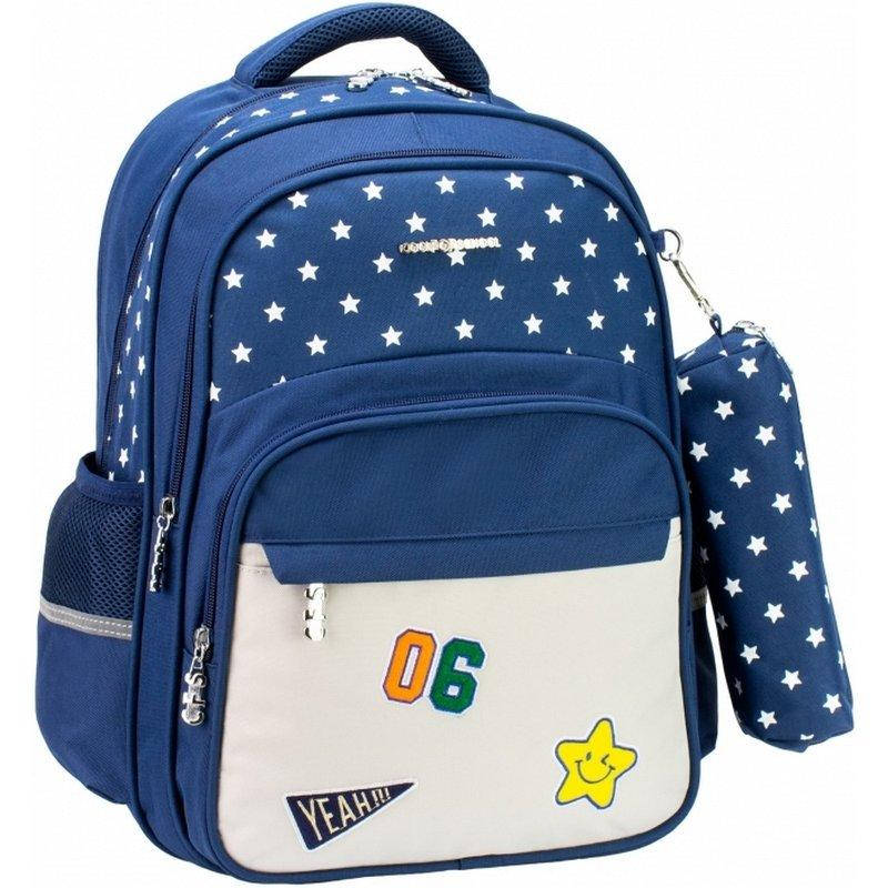 

Рюкзак школьный ортопедический Cool For School, для девочек (CF86731-02), Синий