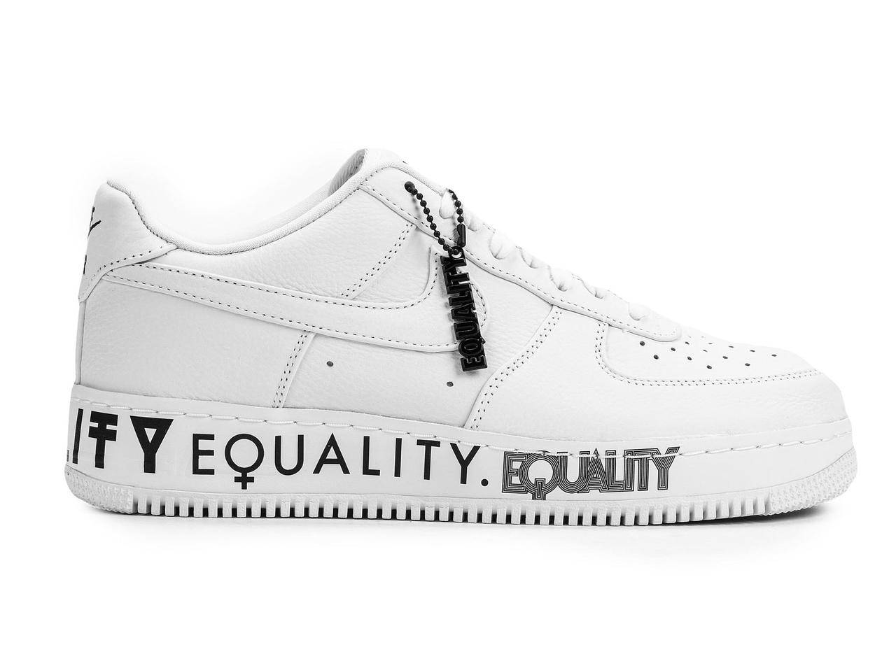 

Мужские кроссовки Nike Air Force 1 Low Equality AQ2118-100, Белый
