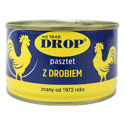 

Паштет з курячий Дроп Drop z drobiem 160g 20шт/ящ (Код : 00-00011968)