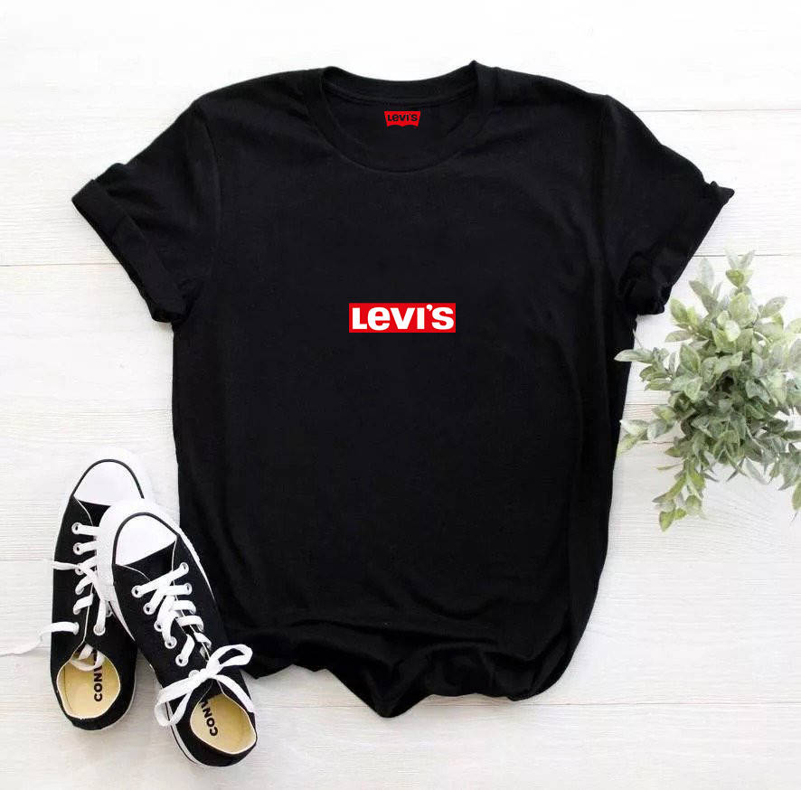 

Мужская футболка Levis чёрная Левис