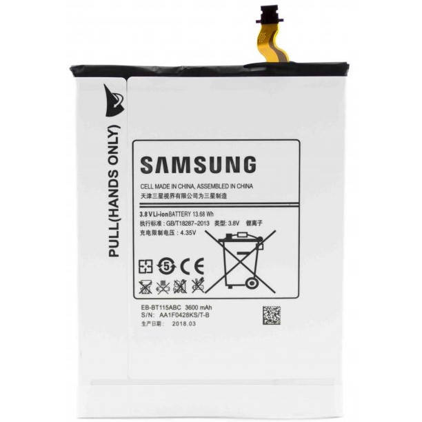 

Аккумулятор Samsung Galaxy Tab 3 Lite (7.0") SM-T111 / T116 / EB-BT115ABC (3600 mAh)