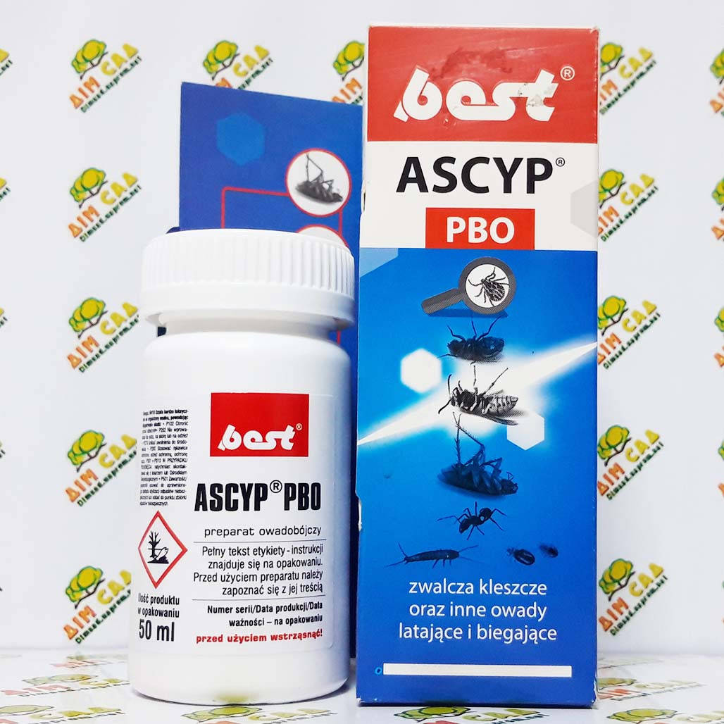 

Best Средство для борьбы с мухами, комарами, тараканами ASCYP PBO, 50мл