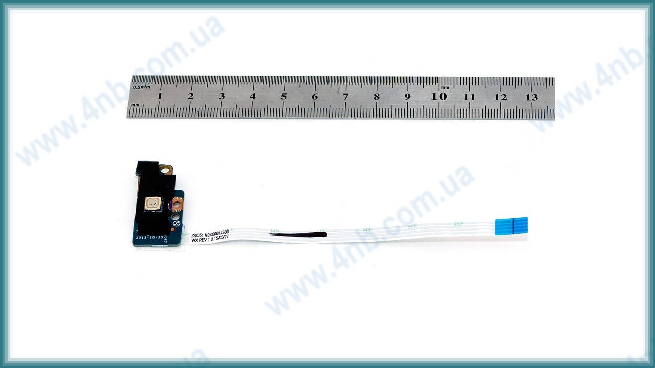 

Плата кнопки питания ноутбука HP 250 G3 Pavilion 15-G 15-H 15-R с шлейфом