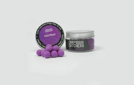 

Бойлы pop-up Carp Catchers «Hot Plum» 12 мм