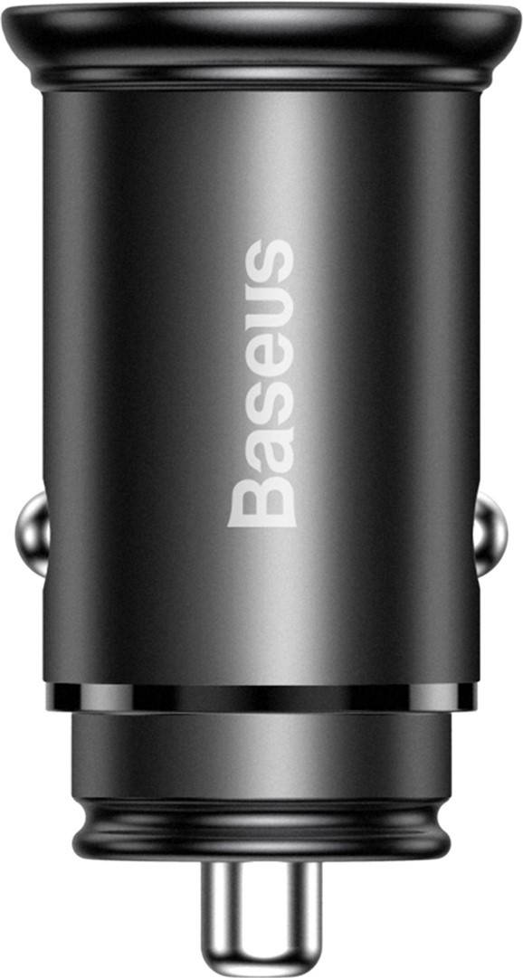 

Автомобильное зарядное устройство BASEUS Circular Metal PPS Quick Charger Car Charger (Support VOOC)