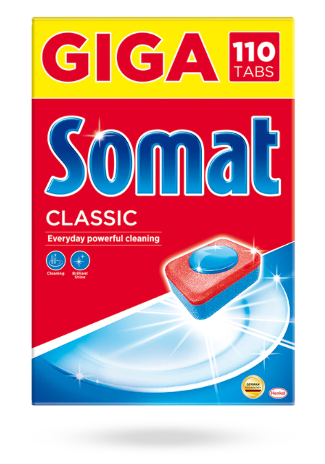 

Таблетки для посудомоечной машины Somat Classic 110 шт